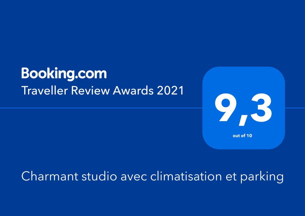 Charmant Studio Avec Climatisation Et Parking Perpignan Buitenkant foto